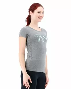 TYR Women's Big Logo Tee -TYR Sales tyrwrb3a 219 alt15
