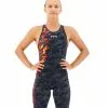 TYR Women's Venzo™ Closed Back Swimsuit - Camo Fire -TYR Sales vzcfcb6a 937b main01