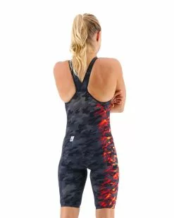 TYR Women's Venzo™ Closed Back Swimsuit - Camo Fire -TYR Sales vzcfcb6a 937b main02