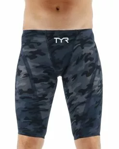 TYR Men's Venzo™ High-Waist Jammer Swimsuit - Camo