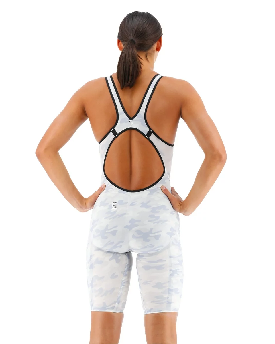 TYR Women's Venzo™ Open Back Swimsuit - Camo 4 TYR Women's Venzo™ Open Back Swimsuit - Camo - Image 2