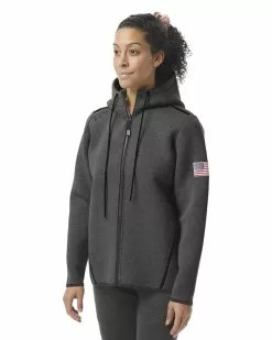 TYR Women's Elite Team Full Zip Hoodie - USA